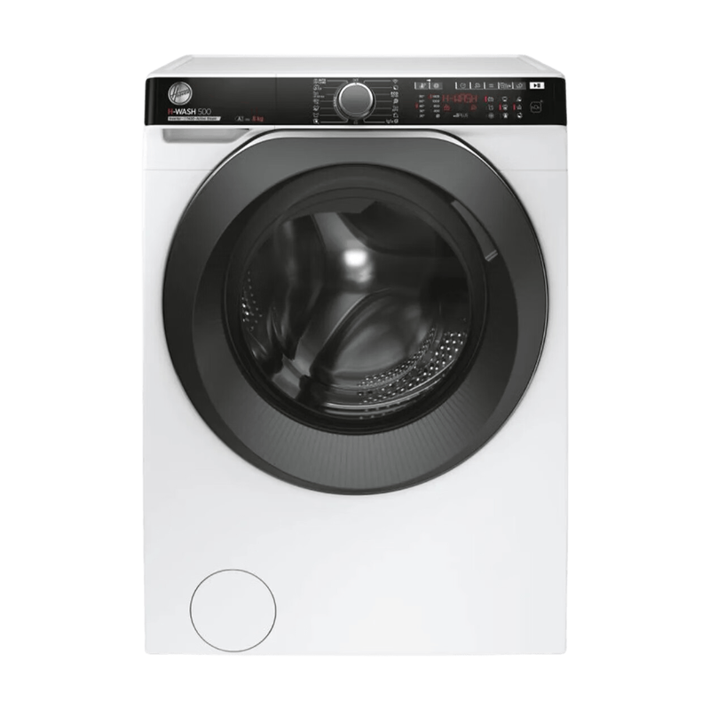 Hoover HWP 48AMBC7/1-S voorlader wasmachines, vrijstaand, 8 kg, 1400 RPM, klasse A, wit