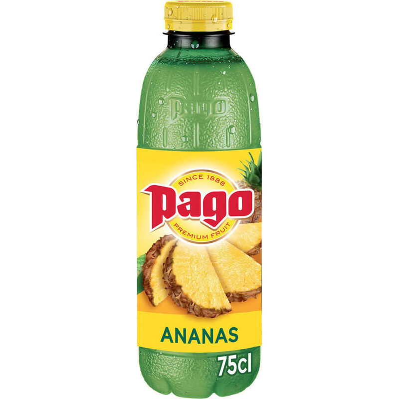 Jus D'ananas Pago La Bouteille De 75cl