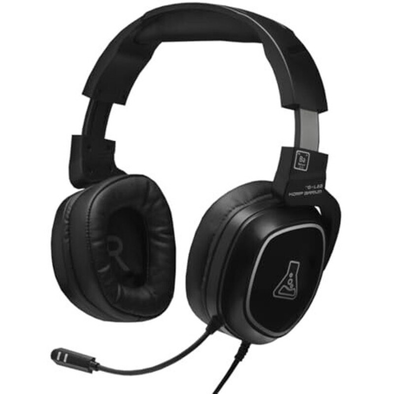 The G-LAB KORP-BARIUM-BLACK Gaming-Headset - Kabelgebunden - 3,5 mm Klinke - Schwarz