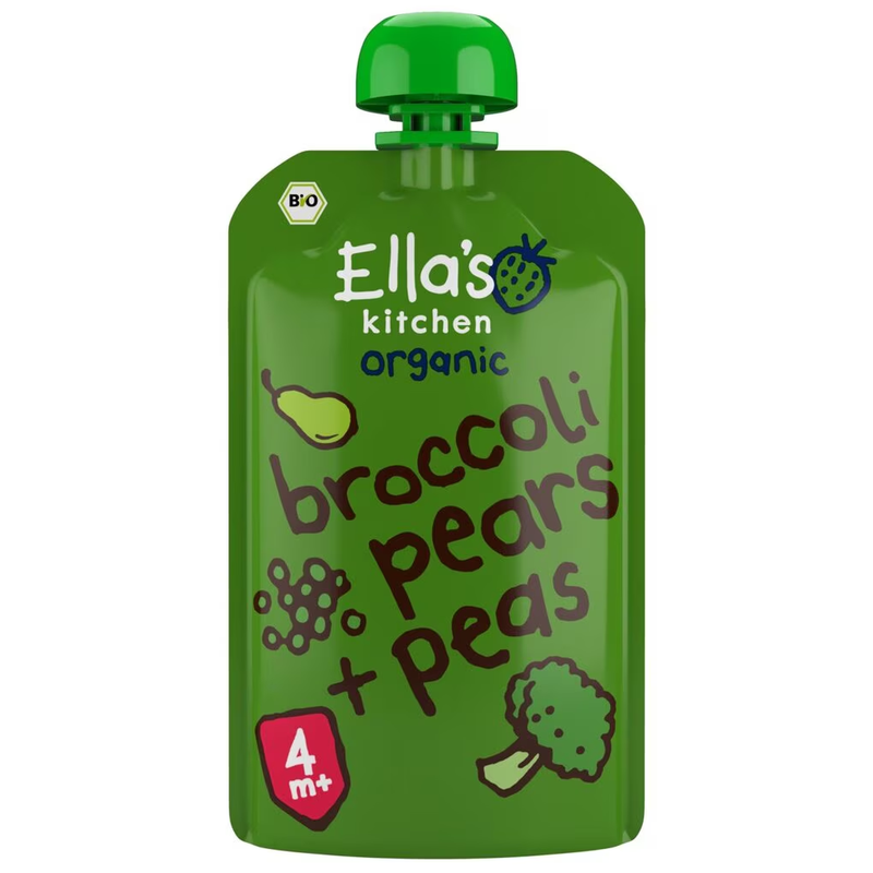 Ella's Kitchen BIO Peren, Erwten, Broccoli 4 M+ 120 g