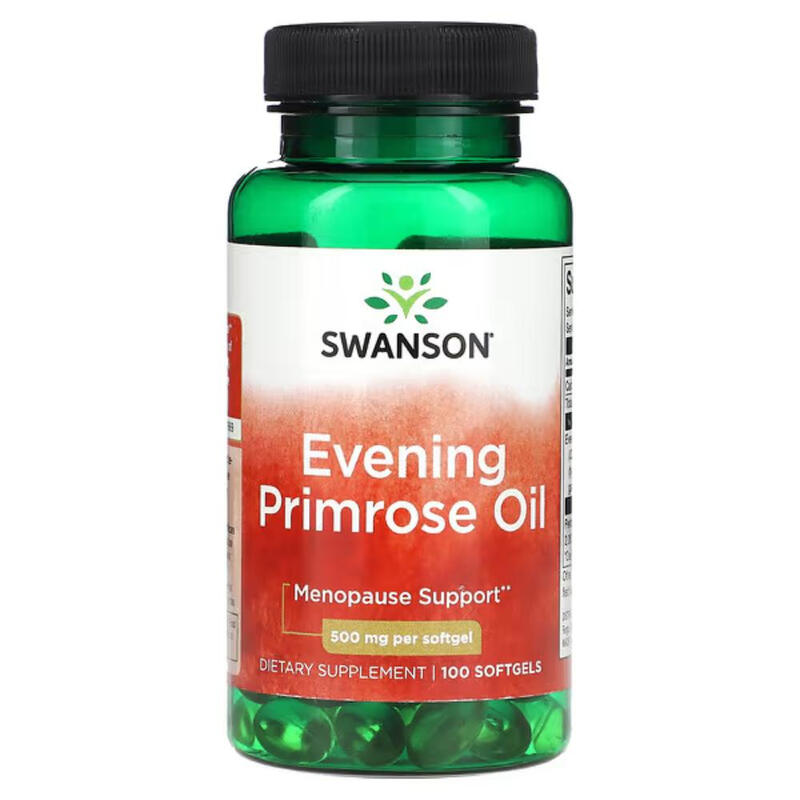 Evening Primrose Oil Womens Health 500 mg - 100 Softgels