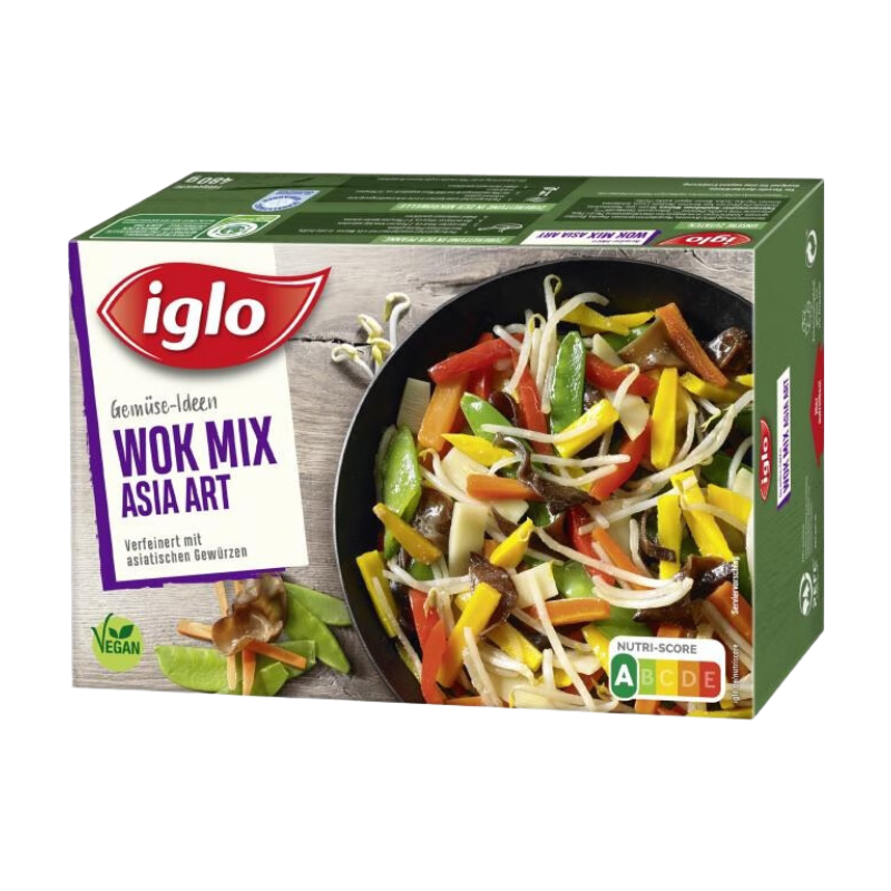 Iglo Wok-Mix Asiatische Gemüse 480 g
