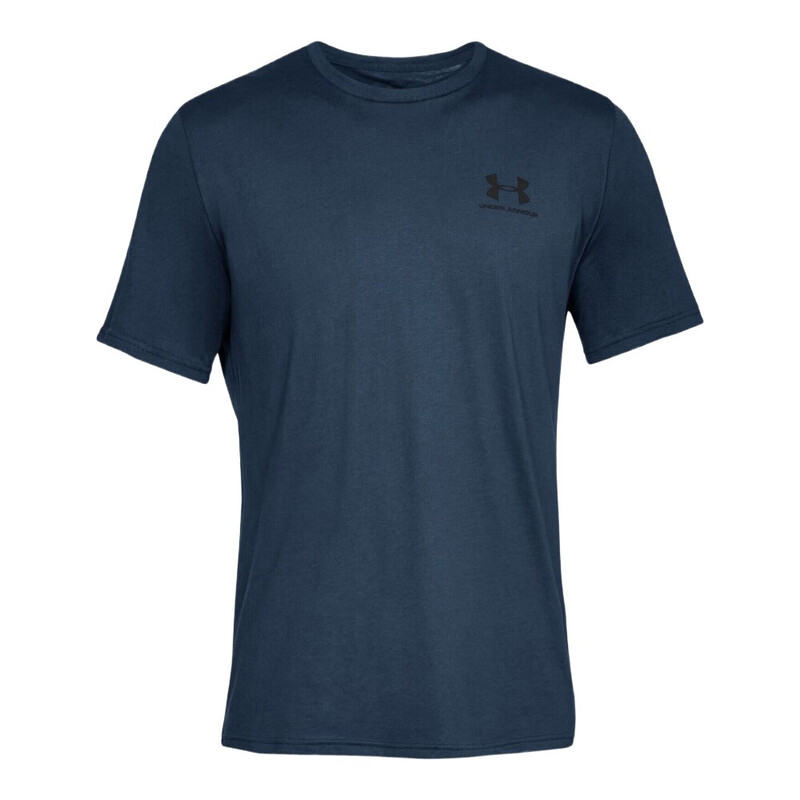 Men's Left Chest Logo Short Sleeve Navy