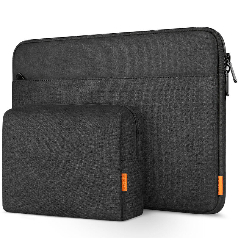 Inateck 15-15,6 Zoll Laptop-Hartschalenetui Tasche, kompatibel mit 15-16 Zoll Thinkpad/HP Envy/Dell New Latitude/ASUS Vivobook/Chromebook Laptop, mit Zubehörtasche, LB01005-15BK
