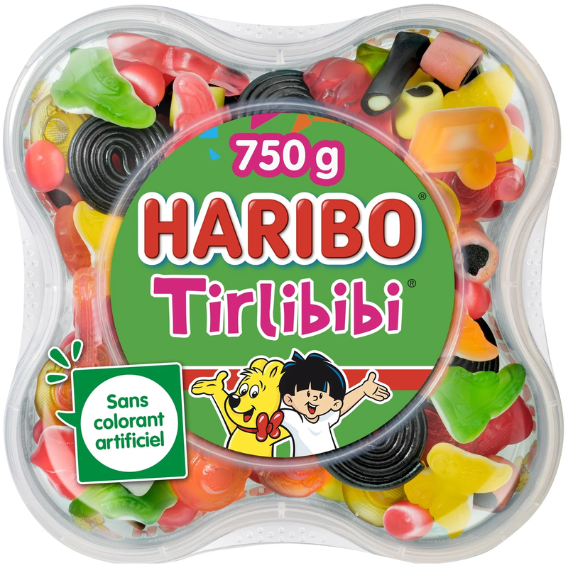 Haribo assortiment de bonbons tirlibibi