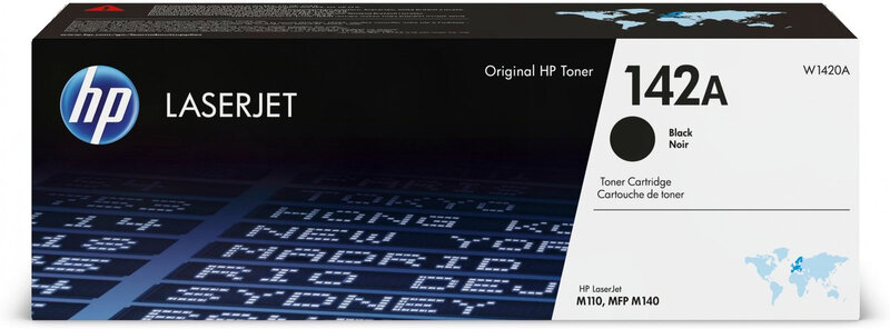 HP 142A originele zwarte LaserJet tonercartridge