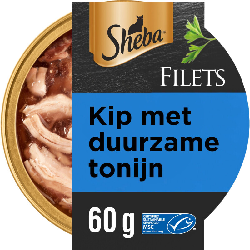 Sheba filets kip&tonijn