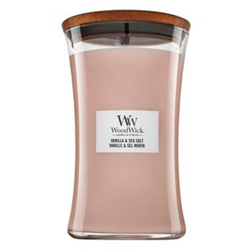 Vanilla & Sea Salt Large Hourglass by WoodWick