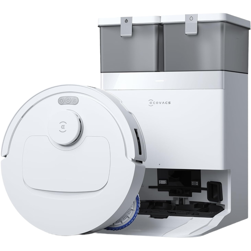 ECOVACS DEEBOT T30C Omni, Roboter-Staubsauger mit Wischfunktion, 20.000 Pa, OZMO Turbo 2.0 Wischsystem, ZeroTangle 3.0 Anti-Verhedderung, TruEdge 2.0 Kantenreinigung, All-in-One-Station, Wischtuch-Reinigung bei 75°C