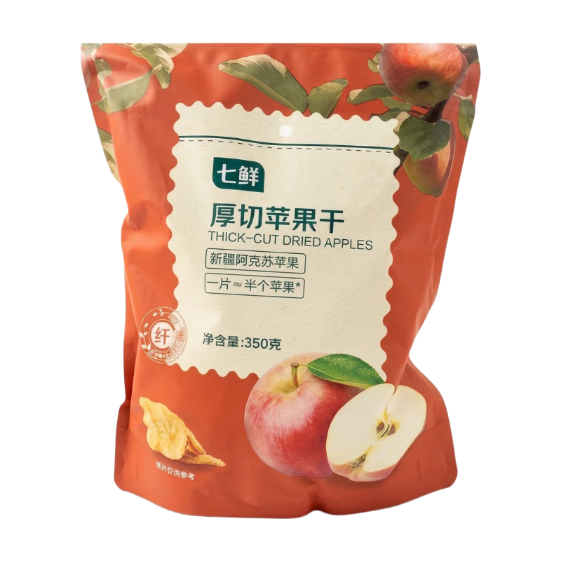 7FRESH Thick-Cut Dried Apples 350g
