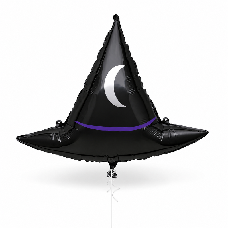 Witch Hat Giant Shaped Foil Balloon, 63.5cm