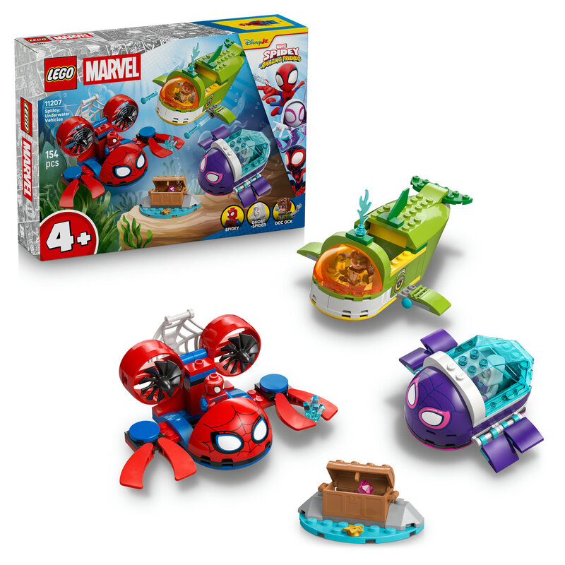 LEGO Spidey 11207 Spidey: onderwatervoertuigen