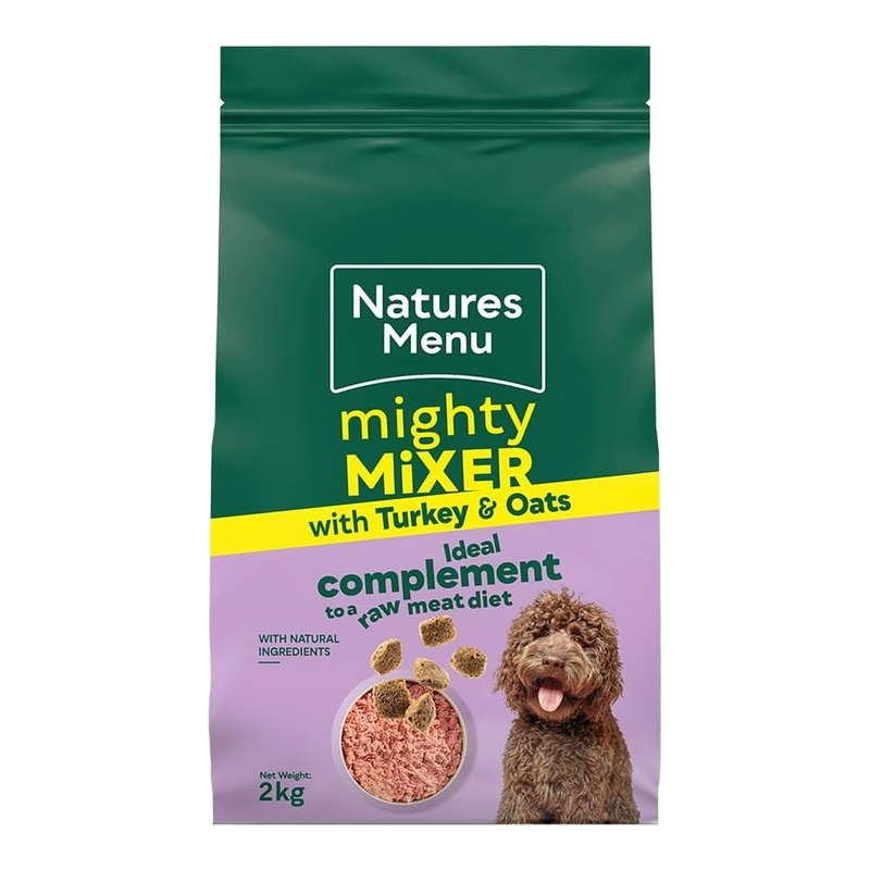 Natures Menu Mighty Mixer with Turkey and Oats 2kg