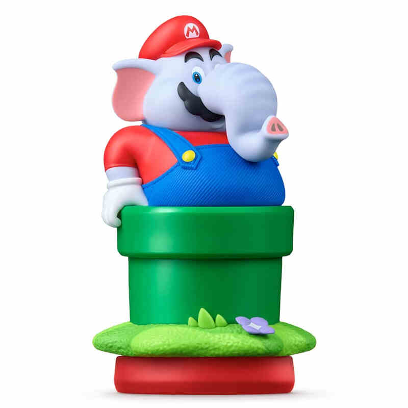 Figurine Amiibo Mario Éléphant • Collection Super Mario - vue 9