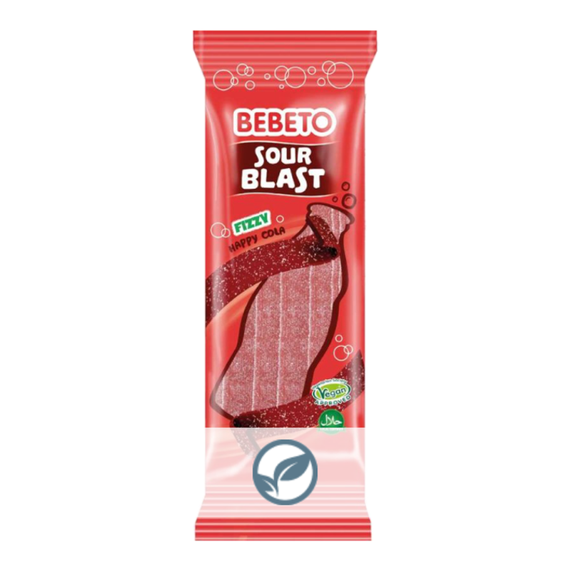 Bebeto Sour Blast Zure Happy Cola 180g