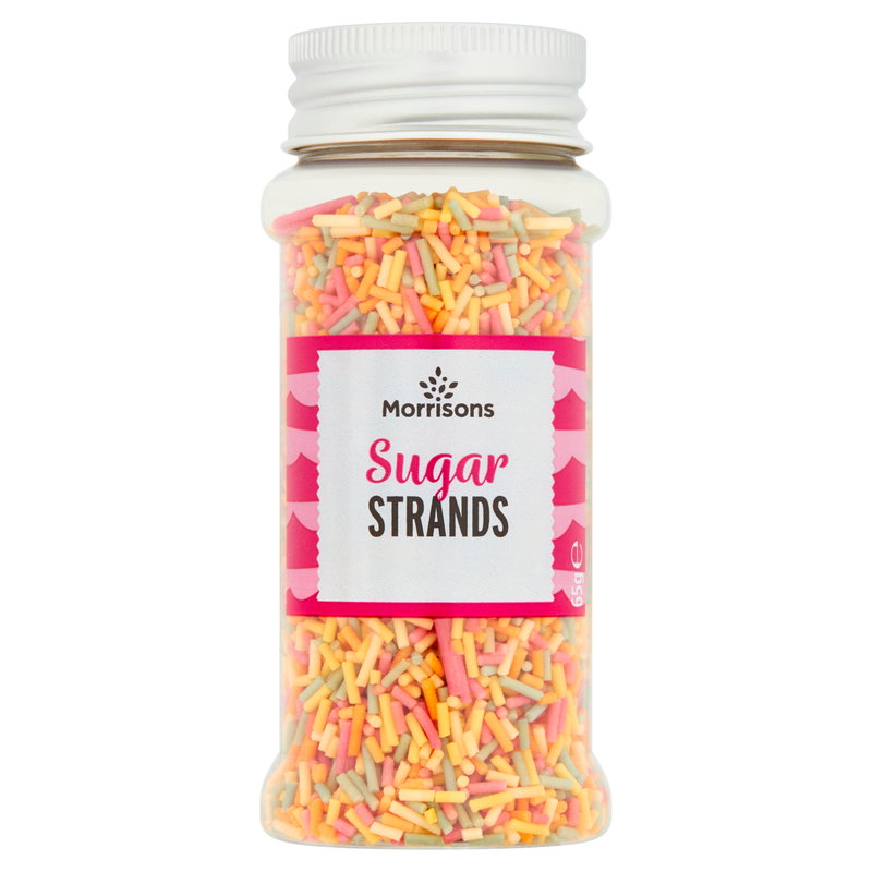 Morrisons Sugar Strands Sprinkles 65G