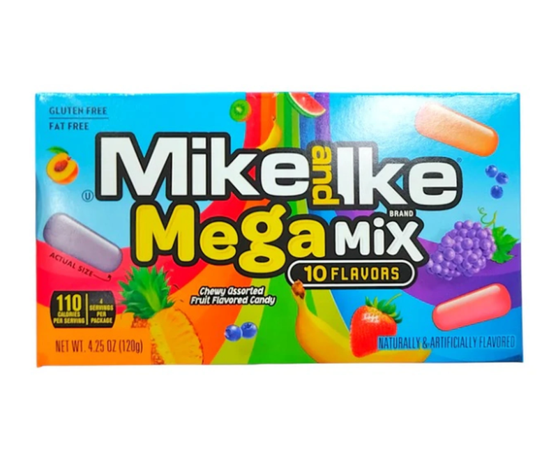 CANDY MIKE AND IKE MEGA MIX THEATER BOX 120 g