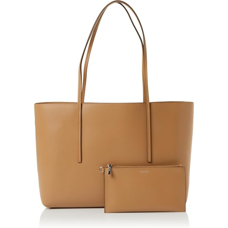 Calvin Klein Foil Logo Tote Bag - Tannin