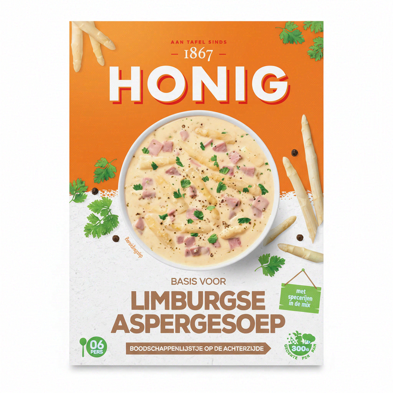 Honig Basis voor Limburgse Aspergesoep, 106 g