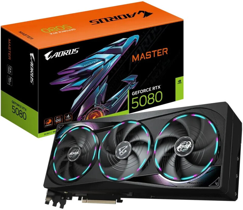 Gigabyte Carte Graphique Aorus Nvidia Geforce Rtx 5080 Master 16G - Image 2