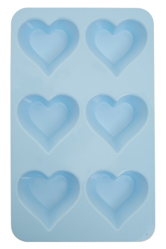 Maison By Premier Blue Pastel Heart Shape Cake Mould