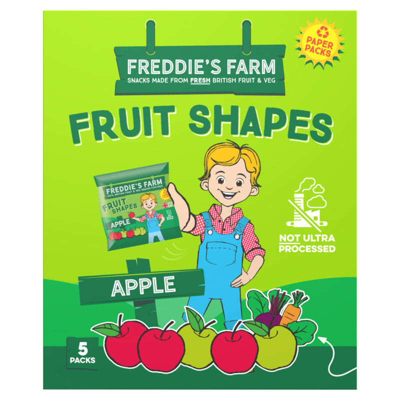 Fruit Shapes Apple 5 Packs 100g