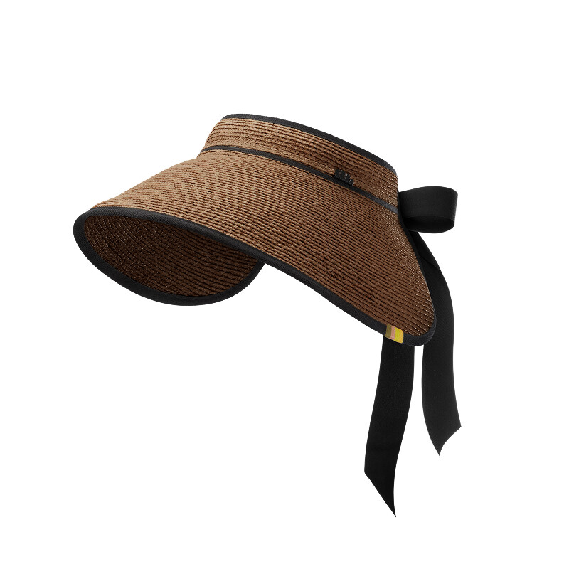 Beneunder UL558, Summer Roll-Up Straw Outdoor Sports Breathable Comfortable Hat Brown, Couple Gift Perfect Gift