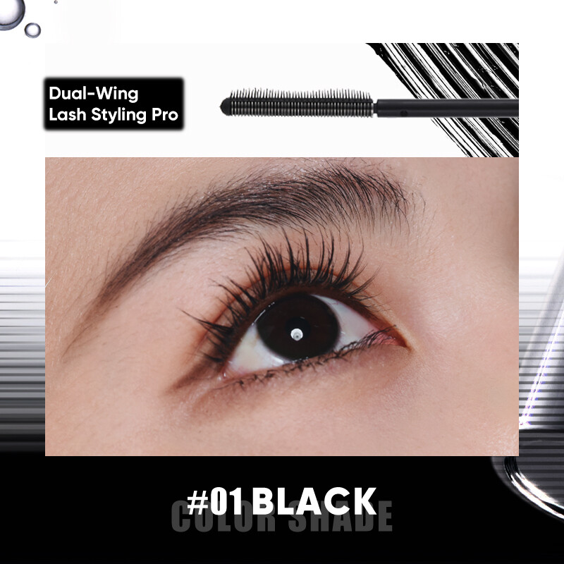 JUDYDOLL FEATHER LASH IRON MASCARA 01BLACK