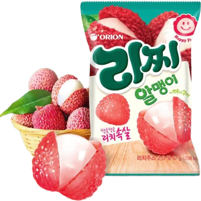 Orion lycheepitten gelei 67 g