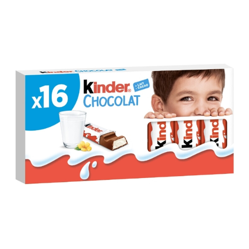 Tablette Au Lait Kinder X16