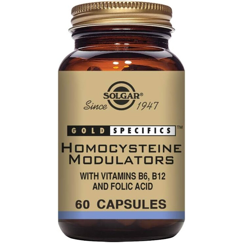 Solgar Gold Specifics Homocysteine Modulators 60 Vegan Vegetable Capsules