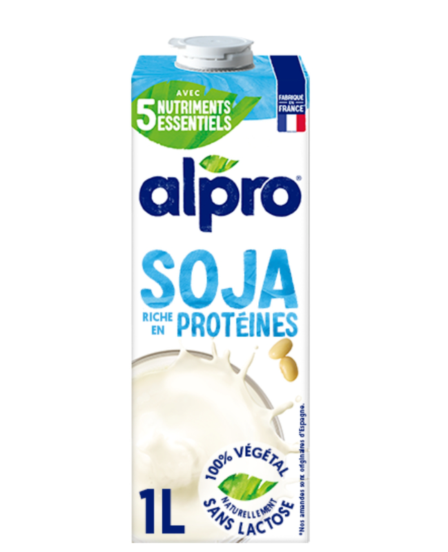 Boisson Végétale Soja Alpro La Brique - vue 2