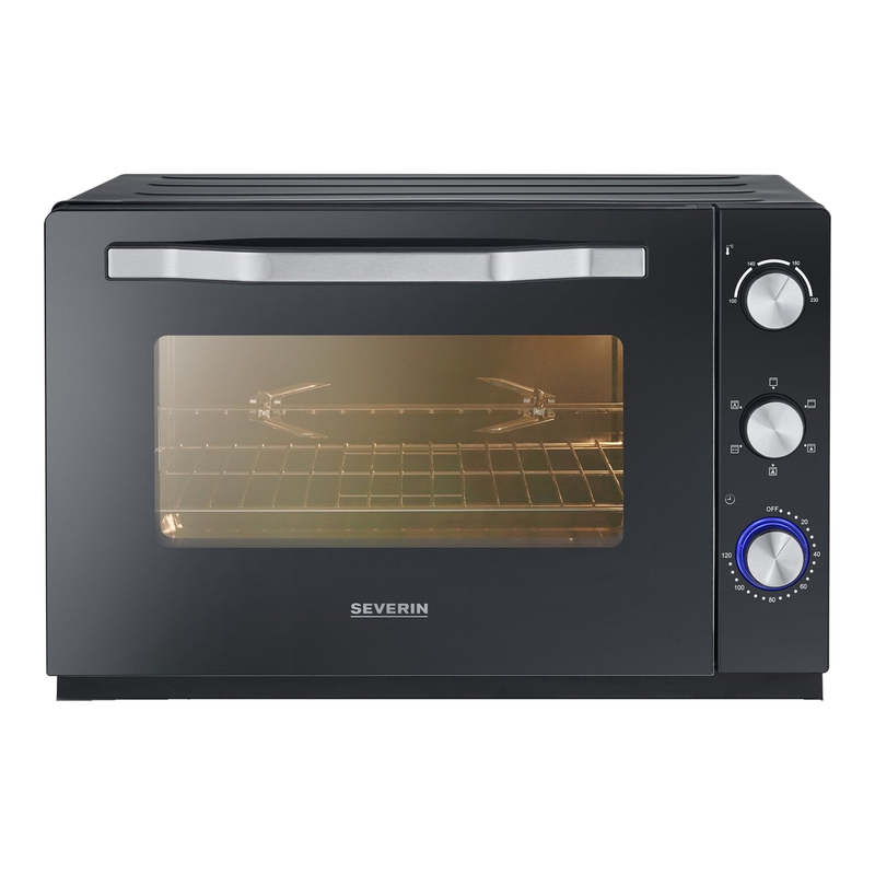 Severin TO 2073 - heteluchtfriteuse - 18 l 2000 W timer zwart