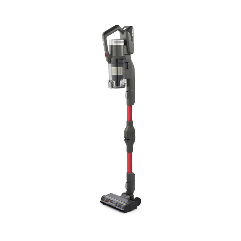 MRXSTICKPRO IntelliClean Self-Empty Cordless Stick Vacuum Cleaner – Grey & Red, 73000