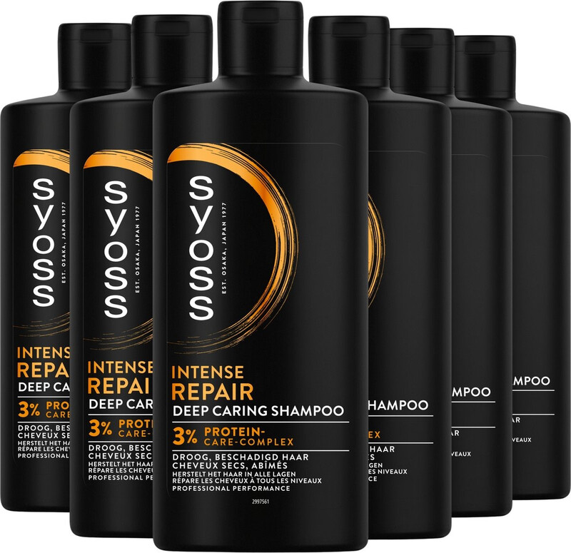 Syoss herstellende shampoo, 440 ml x 6
