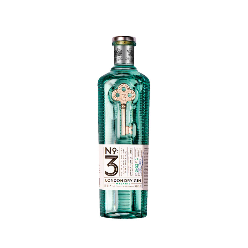 Berry Bros. & Rudd No.3 Organic London Dry Gin 70Cl 46% Abv