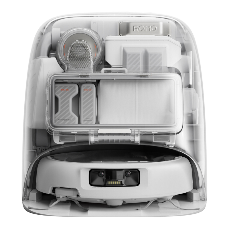 Robot Aspirateur Laveur DJI ROMO P – Puissance 25000 Pa, Réservoir 260 mL - vue 7