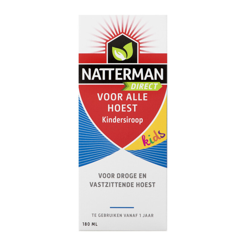 Natterman Voor Alle Hoest Kindersiroop - 180 ml