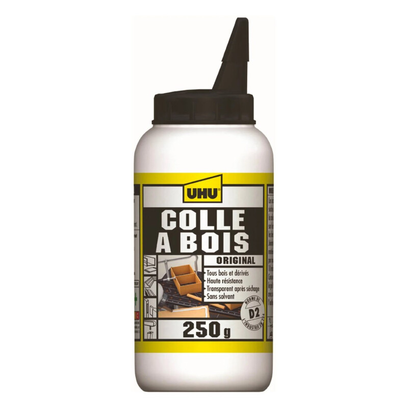 UHU COLLE BOIS ORIGINAL D2 Biberon