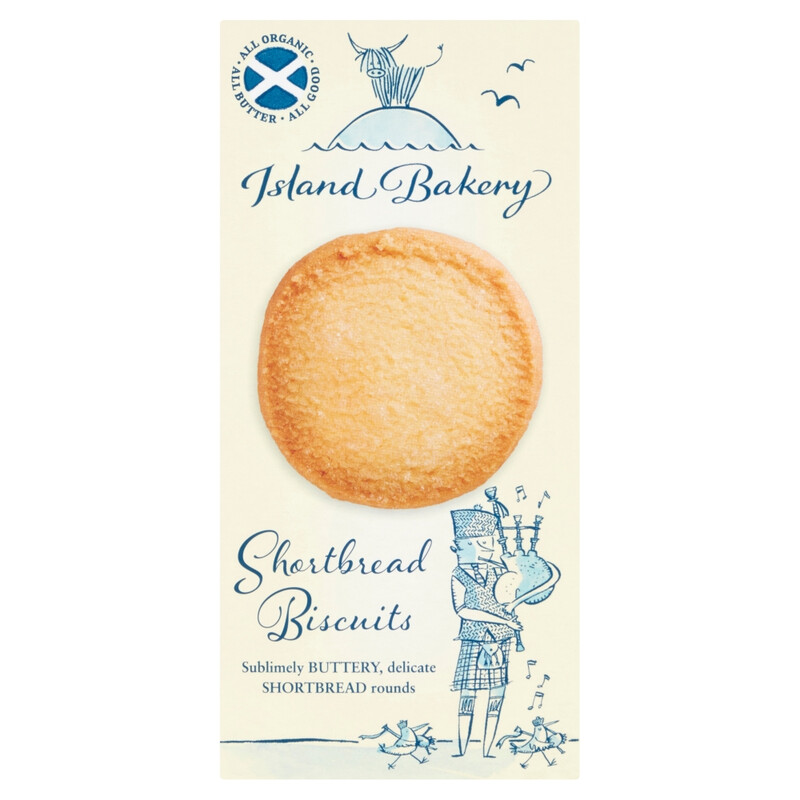 Island Bakery Organic Shortbread Biscuits 125G