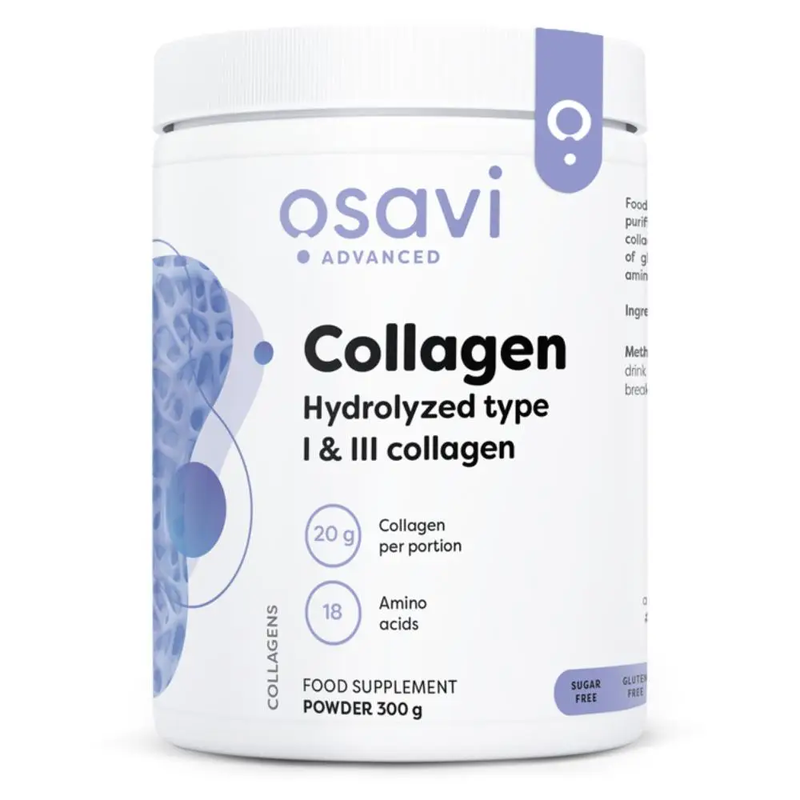 Collagen Peptides Type 1 and 3 Skin Joint Powder - 300 g