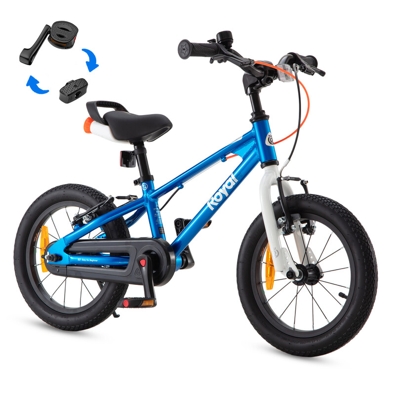 +kids bike+ Aluminum EZ Freestyle+ 14 inch Blue