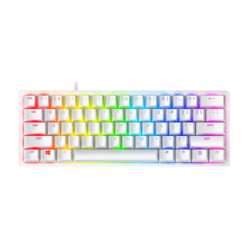 Razer Huntsman Mini-toetsenbord (paarse schakelaar) - US Qwerty-indeling - Mercury