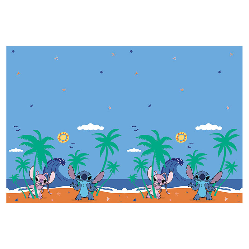 Stitch & Angel Plastic Tablecover 120x180 cm