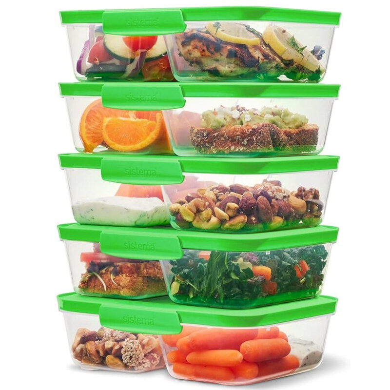 Nest It Meal Prep Containers 870ml Pack of 5