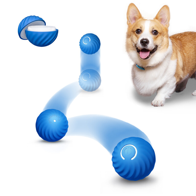 Smart Bouncing Ball (For Smaller Dog) Blue
