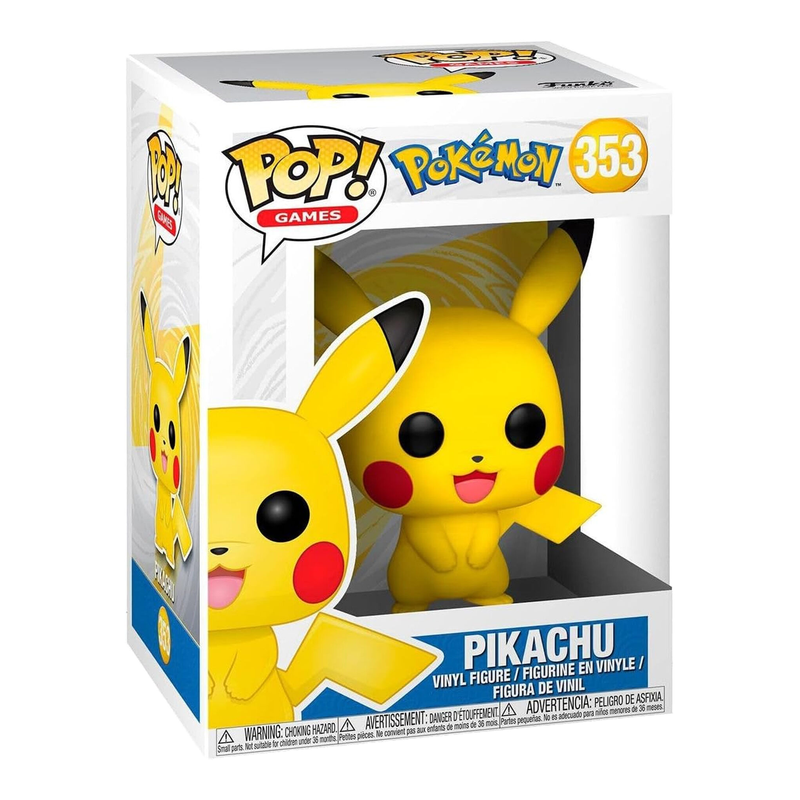 Funko Figurine POP en vinyle Pokémon série 1: Pikachu