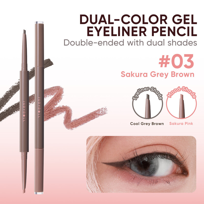 Judydoll Doppelfarbiger Gel-Eyeliner 03