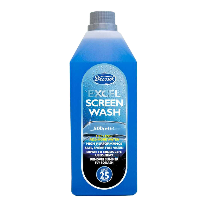 Decosol Excel Screenwash 500ml
