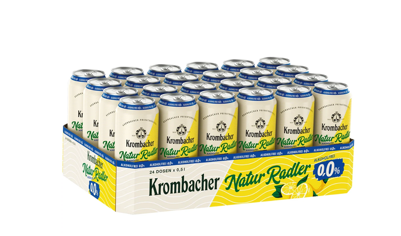 Krombacher Naturradler Alkoholfrei 0,0% 24x0,5L